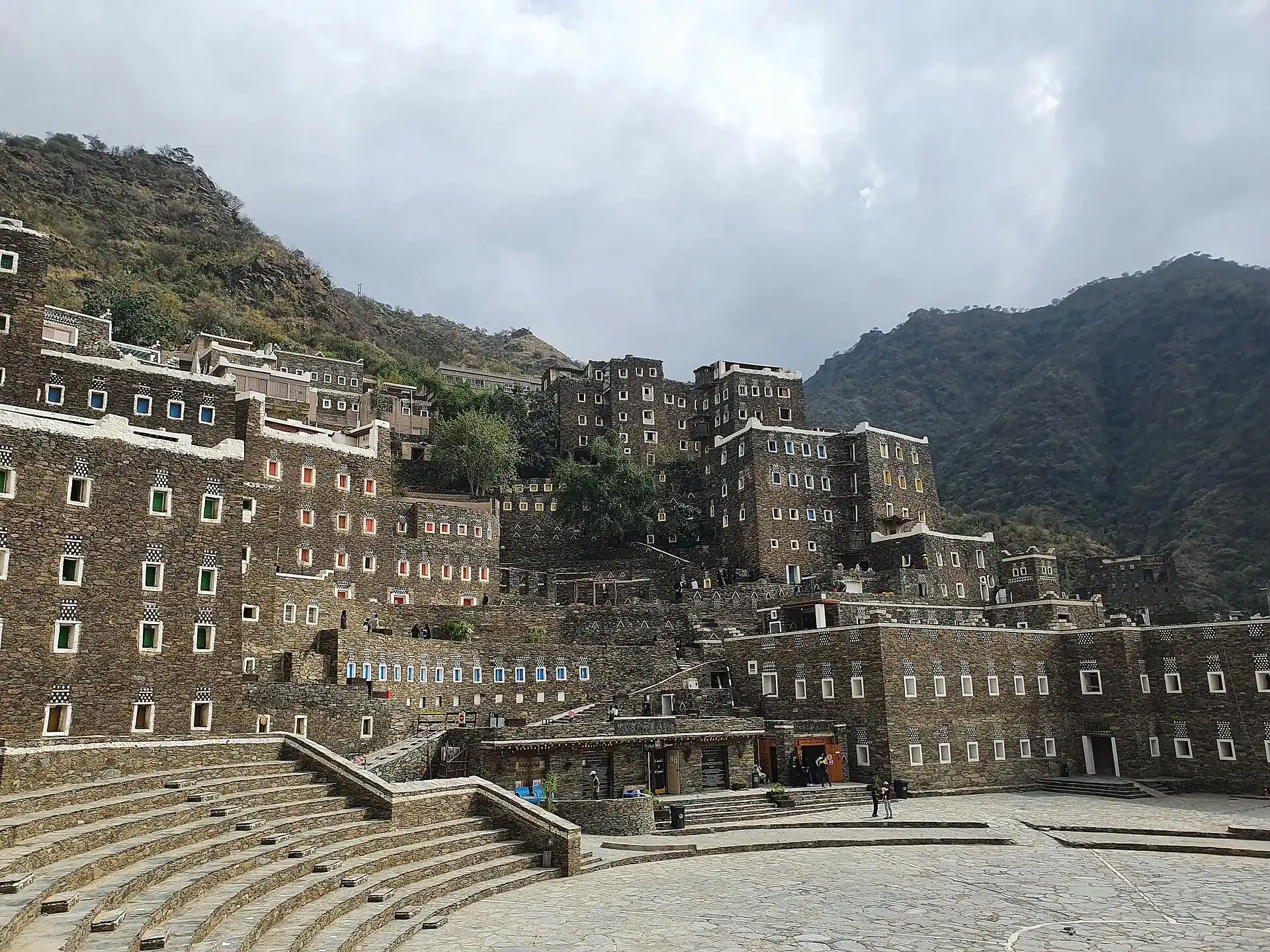 The stone tower houses of Rijal Almaa in the Asir mountains