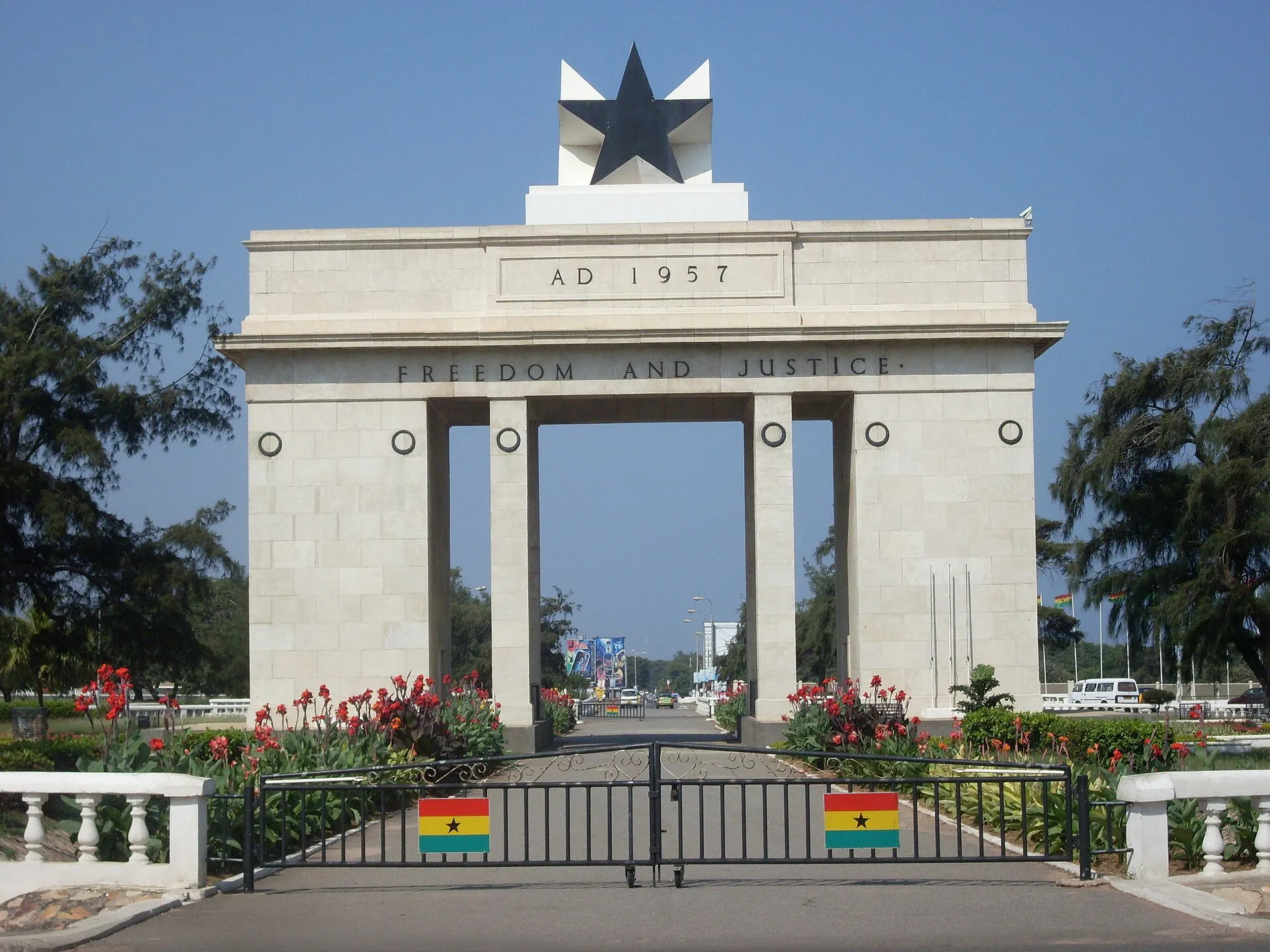 Independence Arch at Black Star Square, Accra, Ghana
