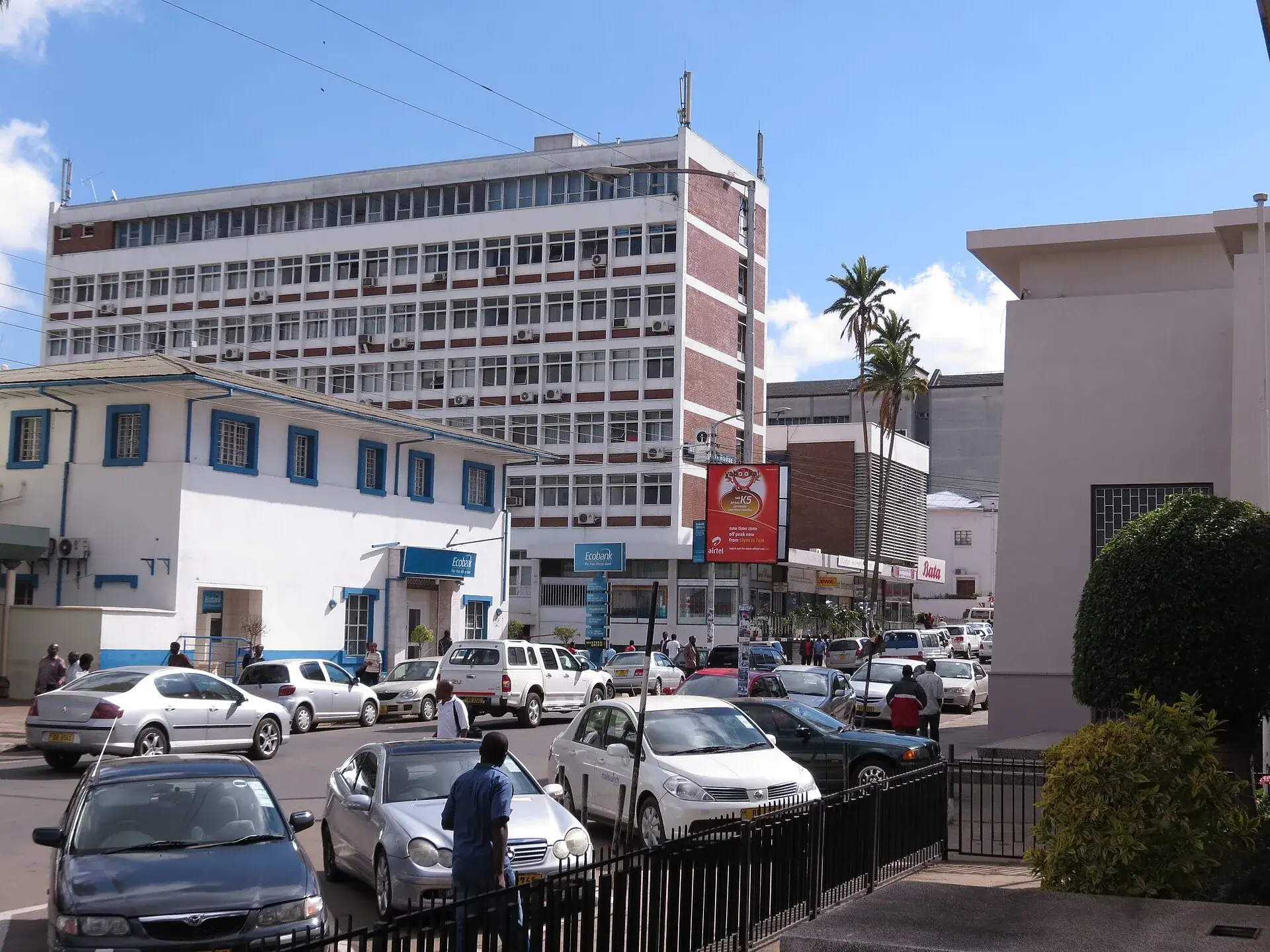 A street in central Blantyre