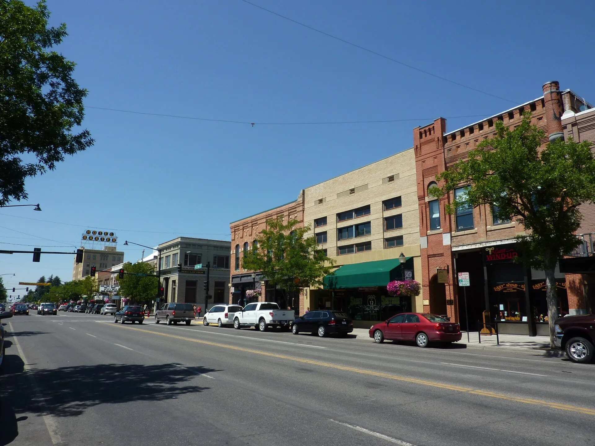Main Street in Bozeman, Montana