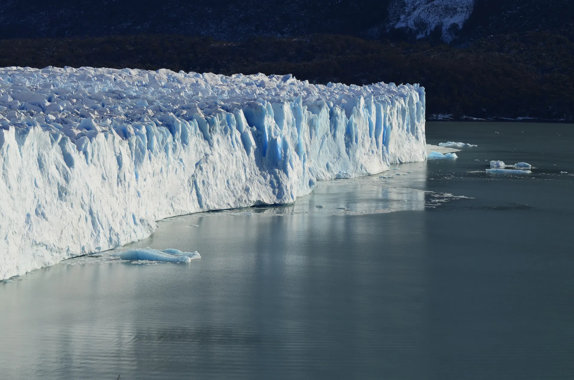 The Perito Moreno glacier near El Calafate, Argentina