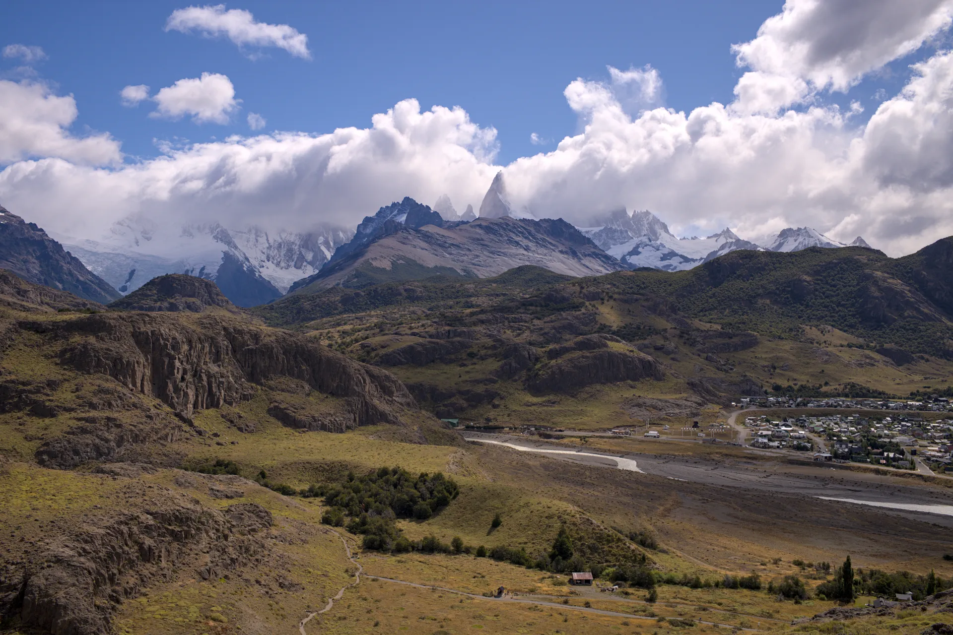 El Chalten and Mount Fitz Roy, Patagonia, Argentina