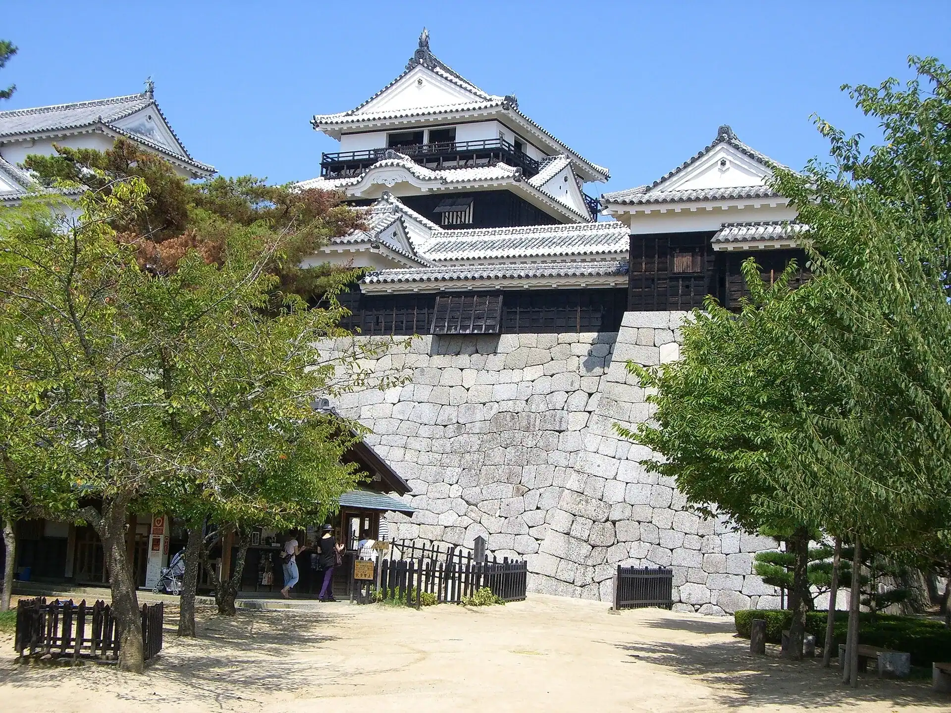 Matsuyama Castle, one of twelve original keeps left in Japan