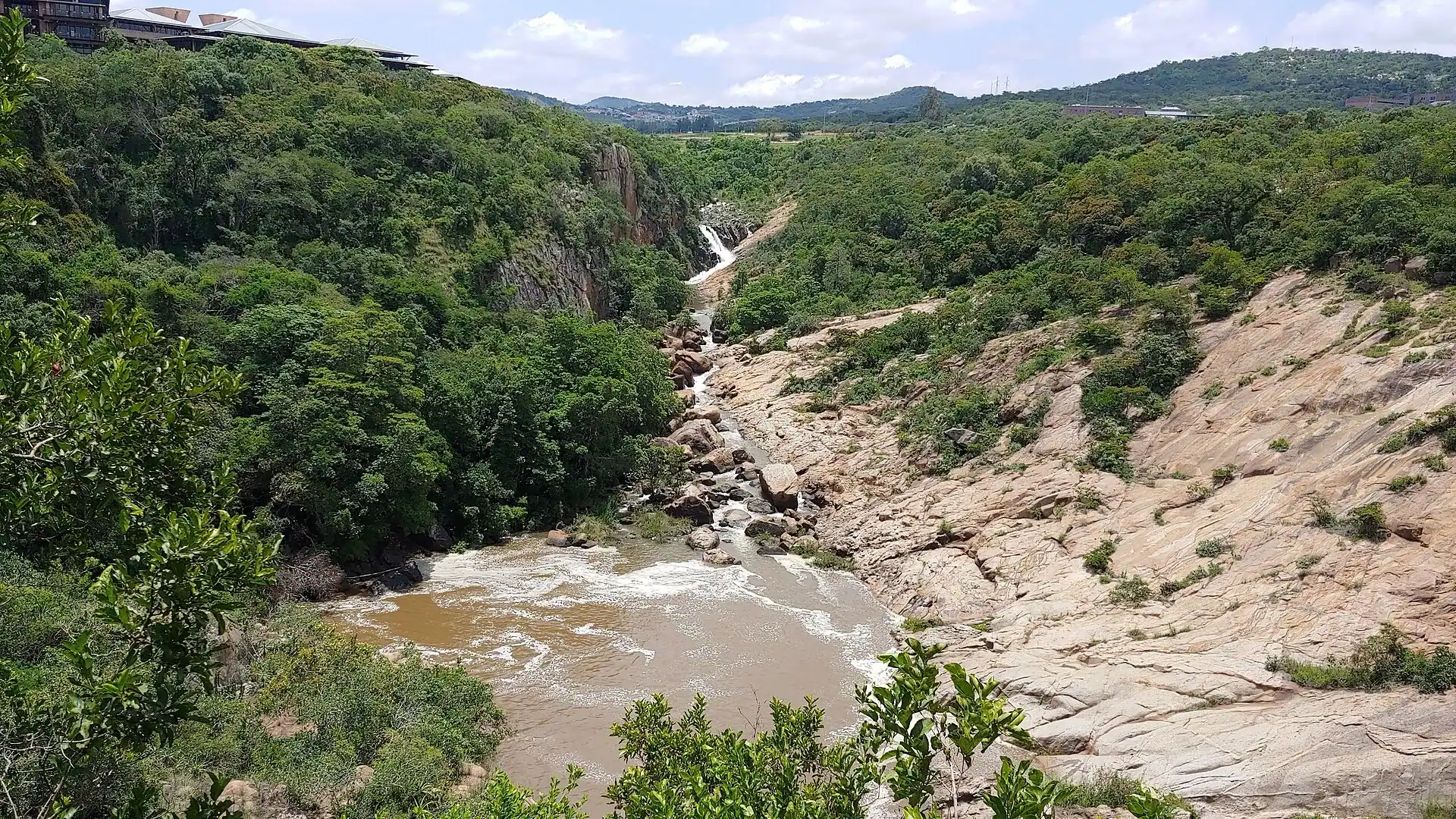 The Crocodile River gorge in the Lowveld National Botanical Garden at Nelspruit