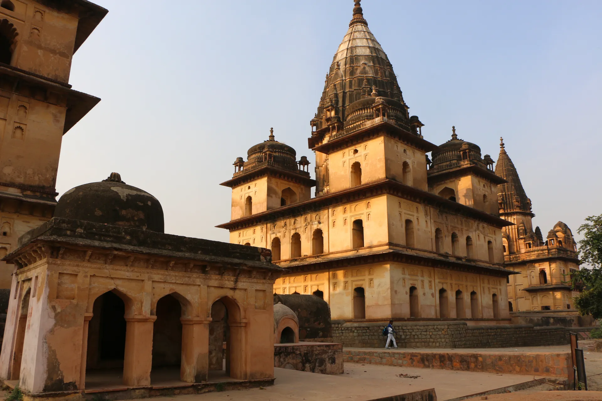 The royal cenotaphs of Orchha, India