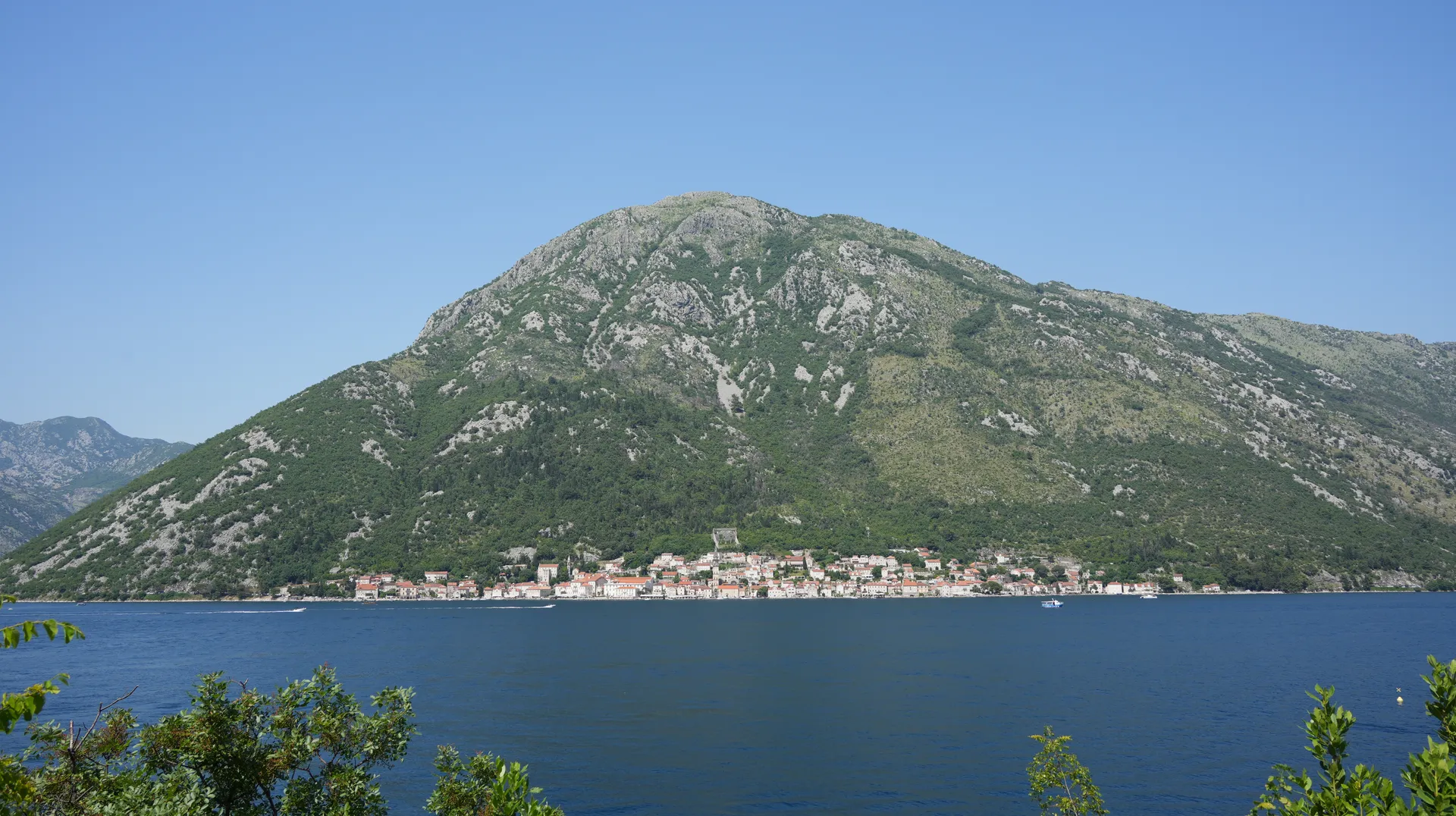 Perast on the Bay of Kotor, Montenegro