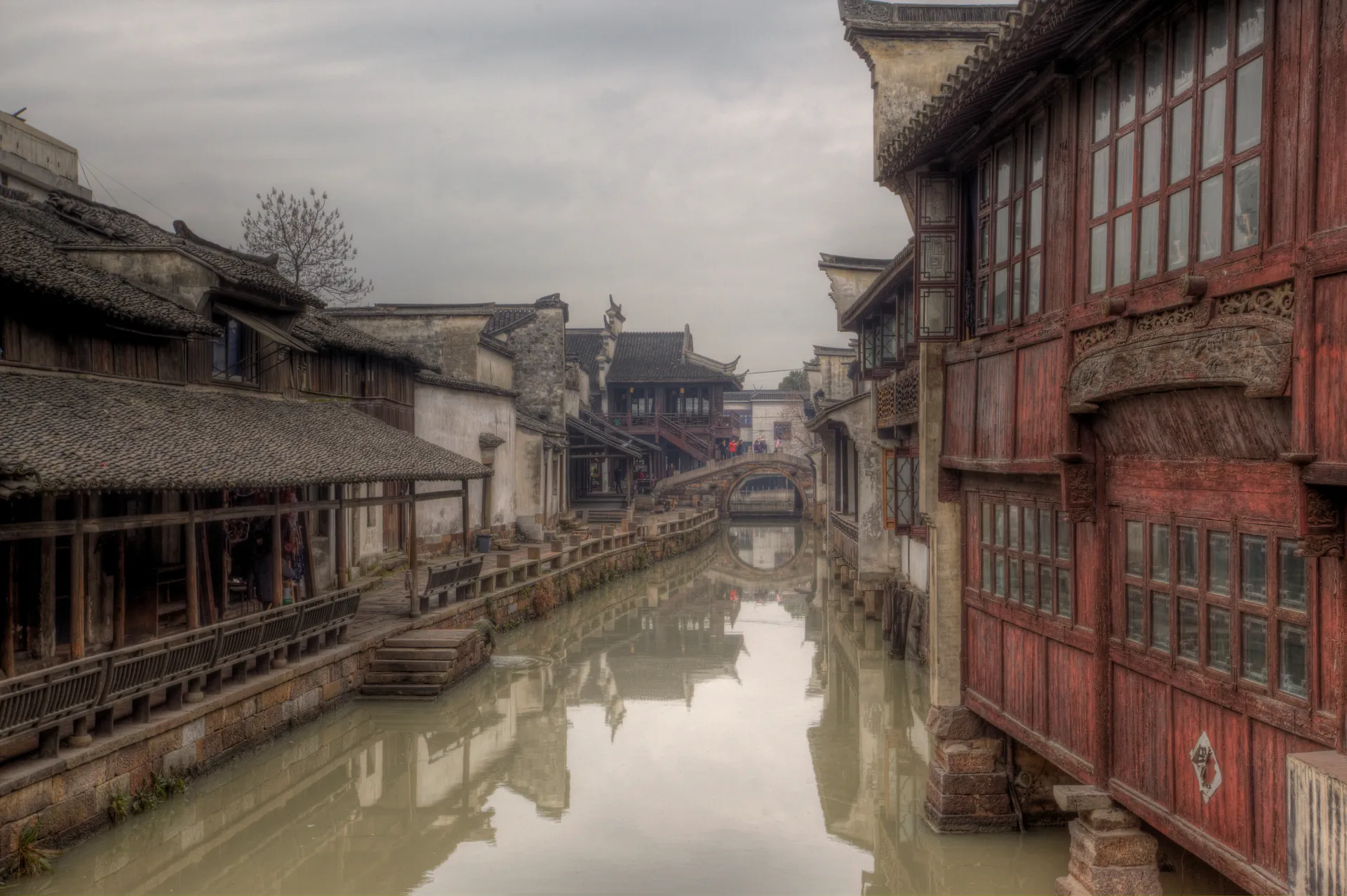 The canal water town of Wuzhen, China