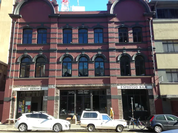 Truth Coffee Roasting building facade at 36 Buitenkant Street, Cape Town