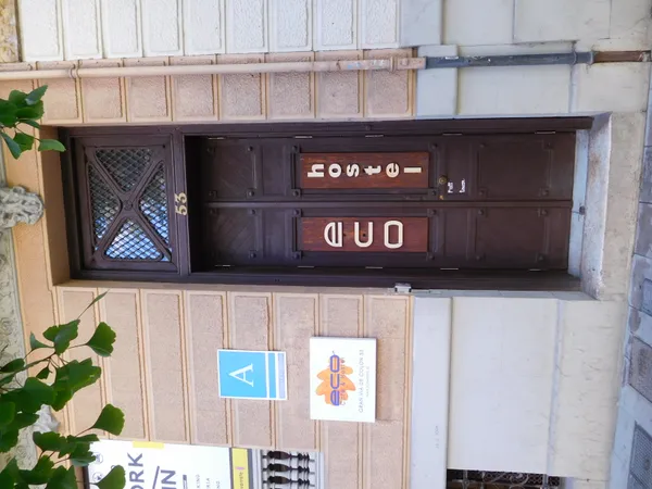 ECO Hostel entrance on Gran Via de Colon 53, Granada