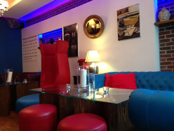 Common room at Greg and Tom Beer House Hostel, Krakow
