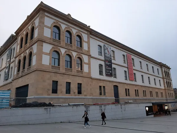 Exterior of Tabakalera cultural center, San Sebastian