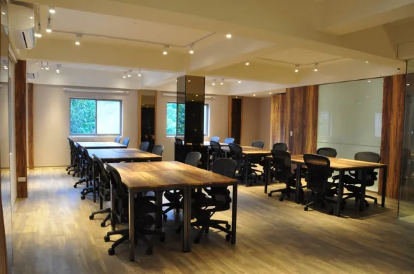 Interior of CLBC (Ching Long Business Club) coworking space in Da'an, Taipei